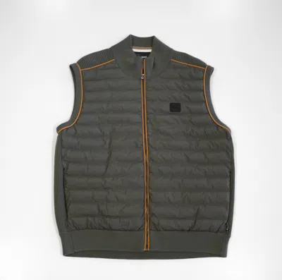 Hugo Boss Sleeveless Vest In Black
