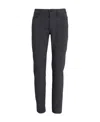 Hugo Boss Slim-fit Jeans In Black Performance-stretch Knitted Denim In Black