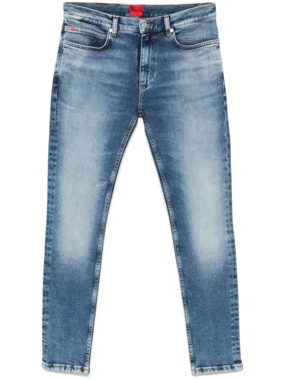 Hugo Boss Slim-cut Jeans In 蓝色