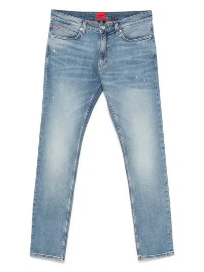 Hugo Boss Slim-cut Jeans In Blue