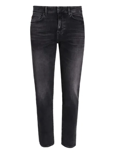 Hugo Boss Slim-cut Jeans In Black