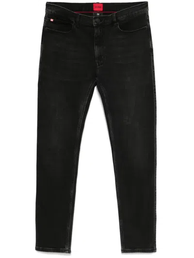 Hugo Boss Slim-cut Jeans In Grey