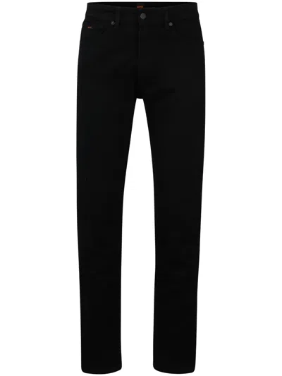 Hugo Boss Slim-cut Jeans In Schwarz