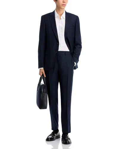 HUGO BOSS H-HUGE CHALK STRIPE SLIM FIT SUIT