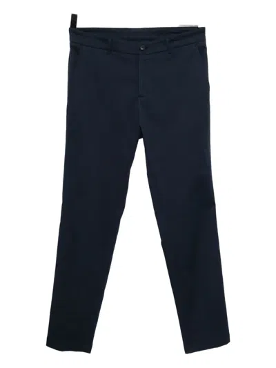 Hugo Boss Slim-fit Chino Trousers In Blue