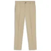 Hugo Boss Slim-fit Chinos In Mercerized Cotton Twill In Neutral