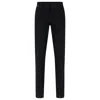 Hugo Boss Slim-fit Chinos In Stretch-cotton Gabardine In Black
