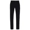 Hugo Boss Delaware3 Slim-fit Jean In Black
