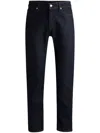 Hugo Boss Delaware Slim-fit Jeans In Indigo Stretch Denim In 蓝色
