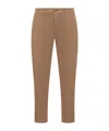 Hugo Boss Kaiton Skinny Fit Trousers In Brown