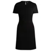 Hugo Boss A-line Midi Dre In Black