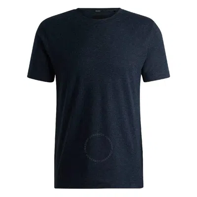 Hugo Boss Slim-fit Crew Neck T-shirt In Blue