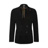 HUGO BOSS SLIM-FIT DOUBLE-BREASTED JACKET IN STRETCH COTTON