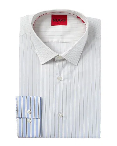 Hugo Boss Slim Fit Dress Shirt In Blue