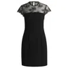 Hugo Boss Domina Mini Dress In Black