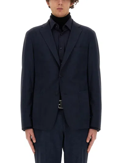 Hugo Boss Boss Slim Fit Jacket In Blue