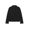Hugo Boss Slim-fit Jacket In Performance-stretch Fabric In Black