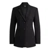 Hugo Boss Slim-fit Jacket In Responsible Virgin Wool In Black
