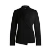 Hugo Boss Slim-fit Jacket In Wool Twill In Black