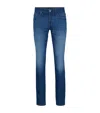 Hugo Boss Regular-fit Jeans In Blue Italian Denim In Blue