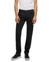 Hugo Boss 708 Slim Fit Jeans In Black In Black