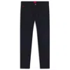 Hugo Boss Tapered-fit Trousers In Machine-washable Stretch Fabric In Black