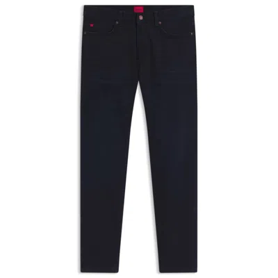 HUGO BOSS SLIM-FIT JEANS IN BLUE COMFORT-STRETCH DENIM