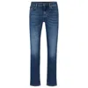 Hugo Boss Regular-fit Jeans In Blue Comfort-stretch Denim In Blue
