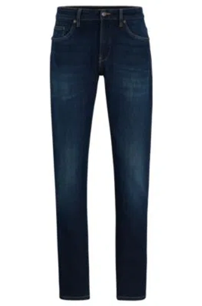 Hugo Boss Delano Cashmere Jean In Blue