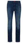 Hugo Boss Boss Delaware Slim Fit Jeans In Dark Blue