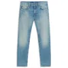 Hugo Boss Mens Medium Blue Beckham X Boss Slim-leg Mid-rise Stretch-denim Jeans In Blue