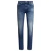 Hugo Boss Regular-fit Jeans In Blue Comfort-stretch Denim In Blue