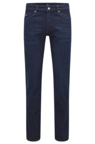 Hugo Boss Delano Cashmere Jean In Blue