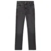 Hugo Boss Slim-fit Jeans In Dark-gray Stretch Denim In Blue