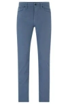Hugo Boss Slim-fit Jeans In Two-tone Stretch Denim In Light Blue