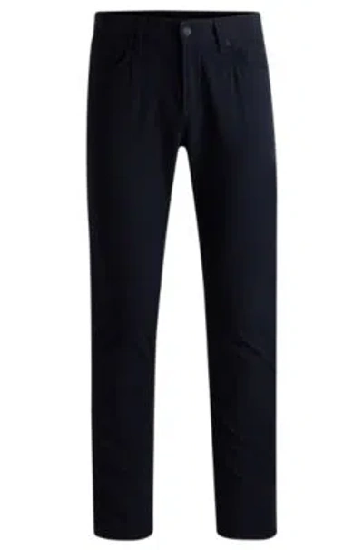 HUGO BOSS DELAWARE SLIM-FIT JEANS IN WOVEN STRETCH MATERIAL