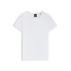 Hugo Boss Slim-fit Mercerized-cotton T-shirt With Double B Monogram In White