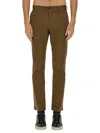 Hugo Boss Boss Slim Fit Pants In Green