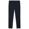 Hugo Boss Delaware Slim-fit Trousers In Brushed Satin In Blue