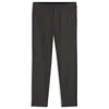 Hugo Boss Slim-fit Pants In Micro-patterned Virgin Wool In Brown