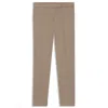 Hugo Boss Slim-fit Pants In Micro-structured Stretch Fabric In Brown