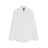 Hugo Boss Printed Slim-fit Shirt In Performance-stretch Fabric In White