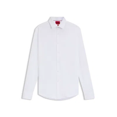 HUGO BOSS SLIM-FIT SHIRT IN PERFORMANCE-STRETCH JERSEY