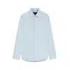 Hugo Boss Slim-fit Shirt In Poplin With Stretch In Blue