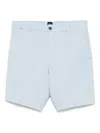 Hugo Boss Slim-fit Shorts In Blue