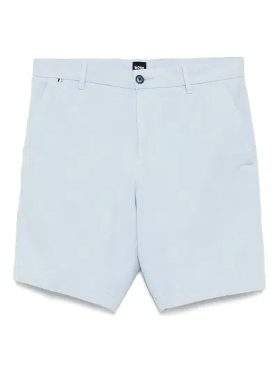 Hugo Boss Slim-fit Shorts In Blue