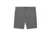 Hugo Boss Slim-fit Shorts In Micro-patterned Stretch Cotton In Blue