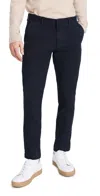 HUGO BOSS SLIM FIT STRETCH COTTON CHINOS DARK BLUE