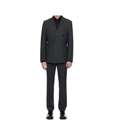 Hugo Boss Slim-fit Suit In Black