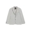 Hugo Boss Slim-fit Suit In Checked Stretch Fabric In Gray